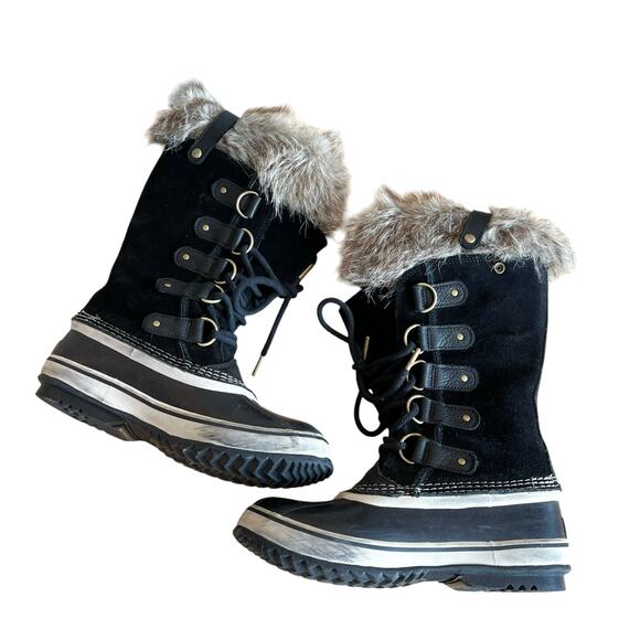 Sorel Joan of Arctic™ Waterproof Boot in Black Women's 7.5 - Picture 7 of 10